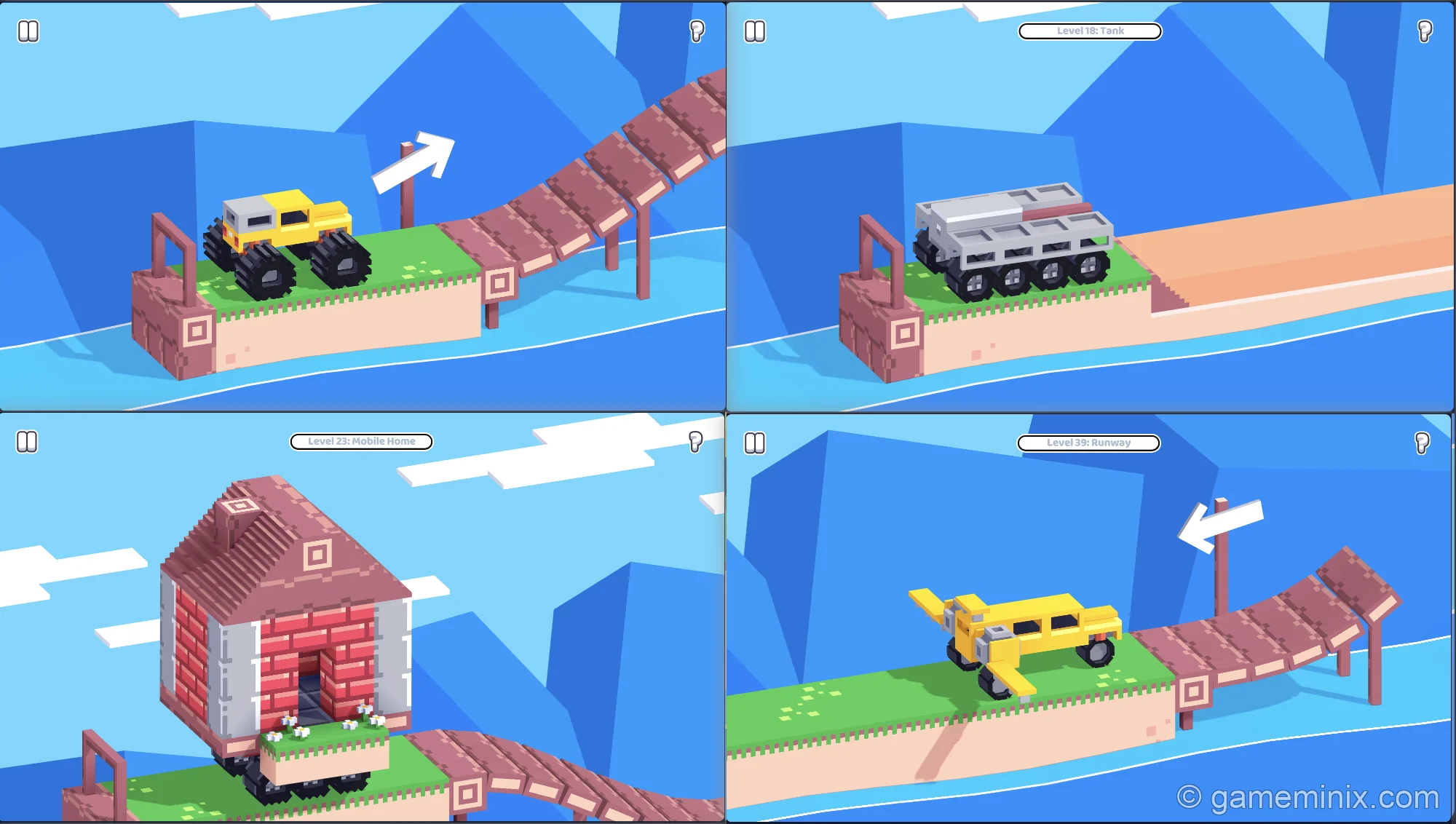 Drive Mad Vehicle Types Comparison